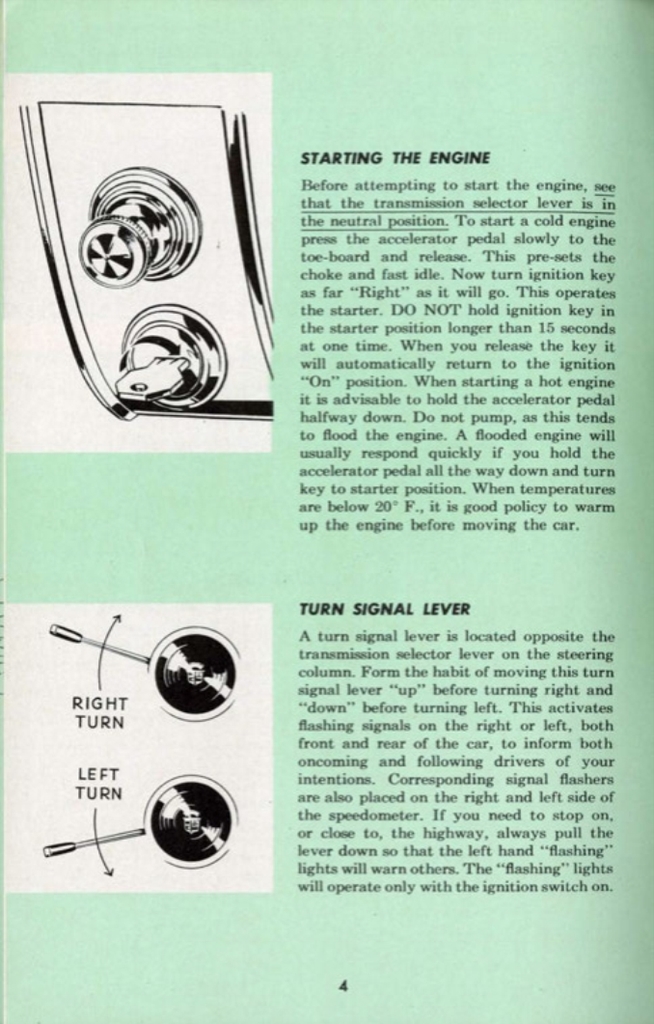 1953 Cadillac Owners Manual Page 21